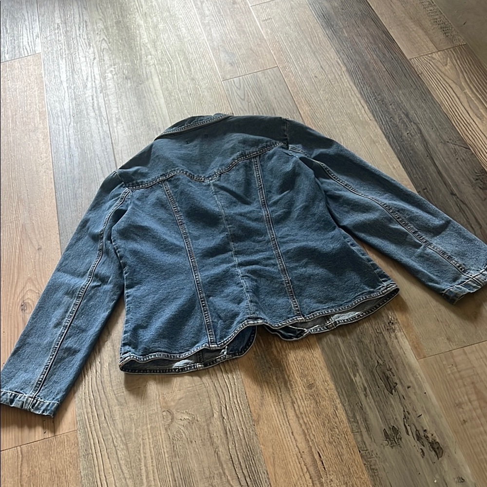 FOR JOSEPH Denim Blazer Jacket Size: Large (L) - Picture 12 of 16